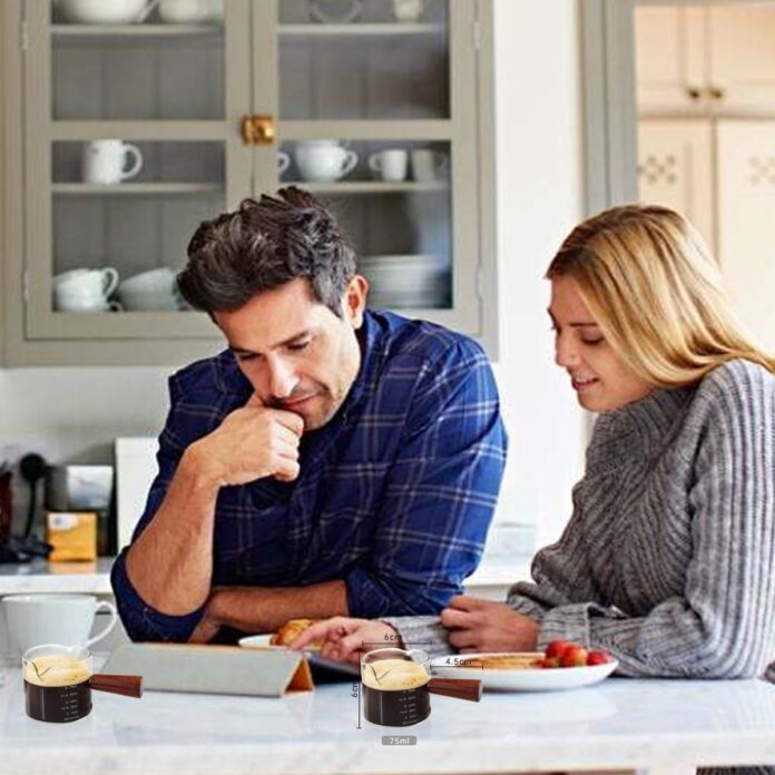 1-pack-double-spouts-measuring-triple-pitcher-milk-cup-with-wood-handle-75ml-espresso-shot-glasses-parts-clear-glass-by-