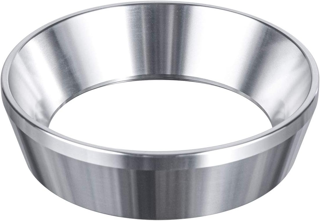 54mm Espresso Dosing Funnel, MATOW Stainless Steel Coffee Dosing Ring Compatible with Breville 54mm Portafilter 54mm Espresso Dosing Funnel, MATOW Stainless Steel Coffee Dosing Ring Compatible with Breville 54mm Portafilter
