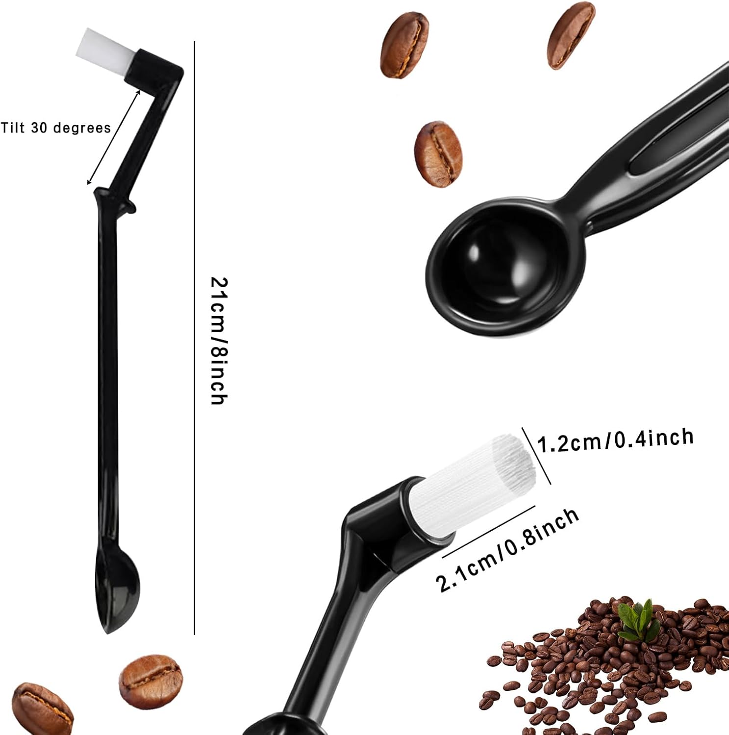 Coffee Brush,3pcs Espresso Brush Coffee Cleaning Brush Coffee Filter Cleaning Brush,Suitable For Espresso Machine With Grinder For Home,Espresso Machine Cleaning Set. Coffee Brush,3pcs Espresso Brush Coffee Cleaning Brush Coffee Filter Cleaning Brush,Suitable For Espresso Machine With Grinder For Home,Espresso Machine Cleaning Set.