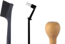 Coffee Brush,3pcs Espresso Brush Coffee Cleaning Brush Coffee Filter Cleaning Brush,Suitable For Espresso Machine With Grinder For Home,Espresso Machine Cleaning Set.