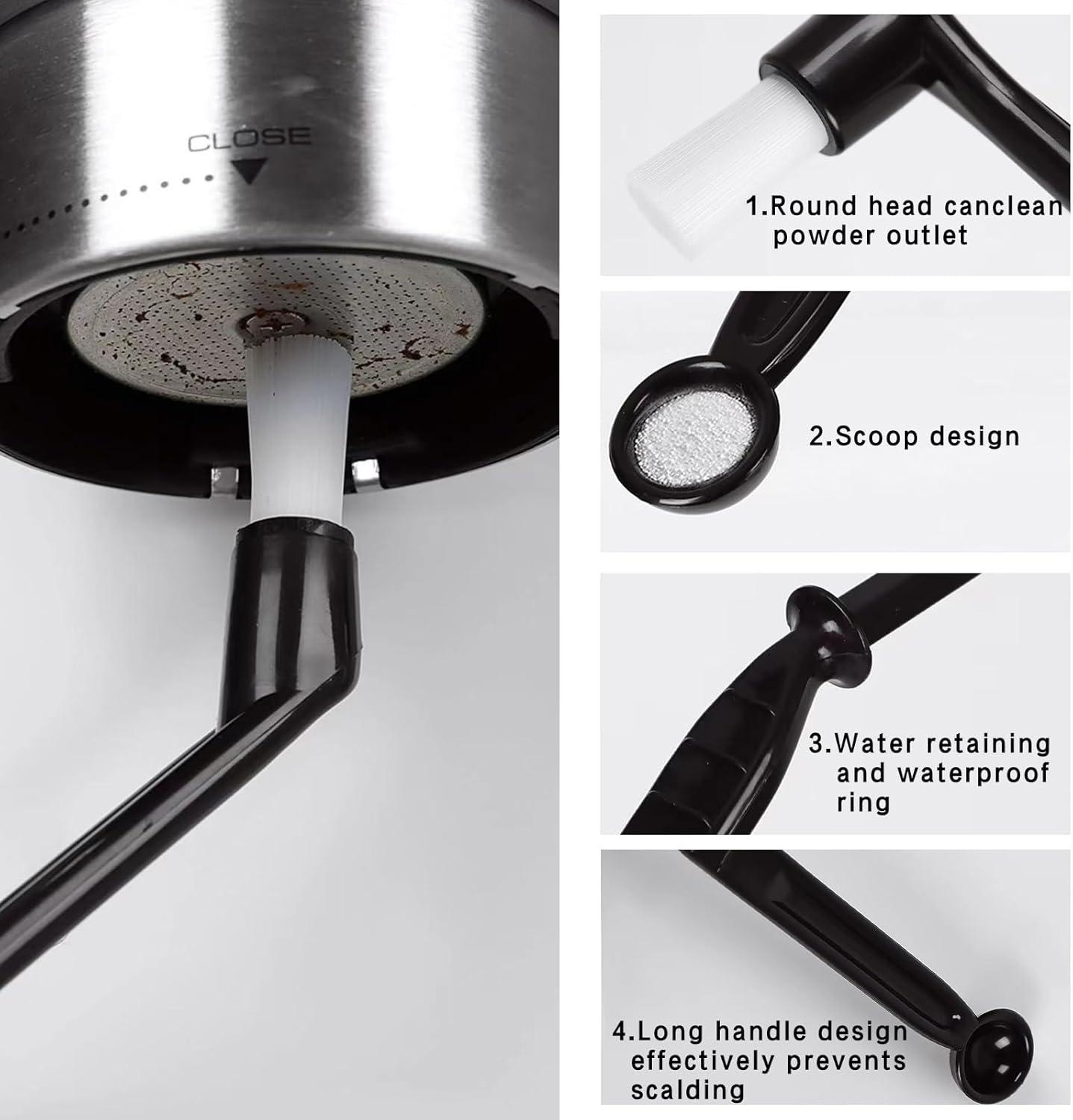 Coffee Brush,3pcs Espresso Brush Coffee Cleaning Brush Coffee Filter Cleaning Brush,Suitable For Espresso Machine With Grinder For Home,Espresso Machine Cleaning Set. Coffee Brush,3pcs Espresso Brush Coffee Cleaning Brush Coffee Filter Cleaning Brush,Suitable For Espresso Machine With Grinder For Home,Espresso Machine Cleaning Set.