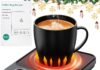 Coffee Mug Warmer, Electric Coffee Cup Warmer for Desk, Milk, Tea, Auto Shut Off, 6 Temp Settings, Heated Plate for Office Kitchen Home, Gifts for Women Men (No Cup)