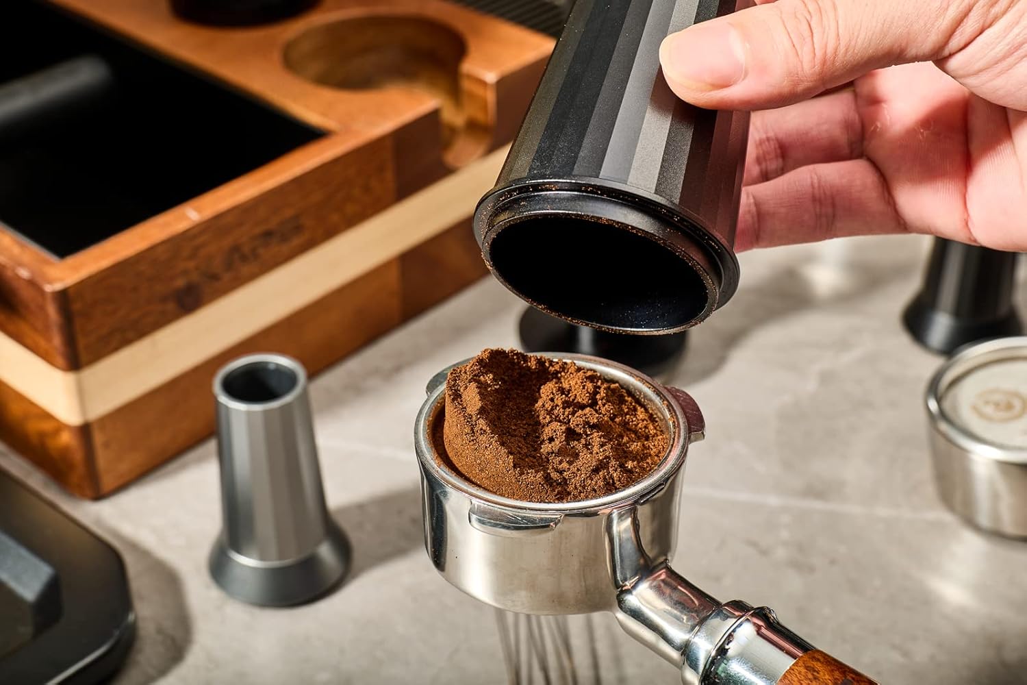 IKAPE 51mm Espresso Puck Screen, 1.7mm 150?m Ultra Thin Coffee Reusable Professional Barista Espresso Screen for Bottomless Portafilter Filter Basket - Made with Stainless Steel IKAPE 51mm Espresso Puck Screen, 1.7mm 150?m Ultra Thin Coffee Reusable Professional Barista Espresso Screen for Bottomless Portafilter Filter Basket - Made with Stainless Steel