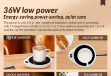 Mug Warmer, Upgrade Coffee Warmer & Cup Warmer for Desk with 3 Temperature Settings, More Hot Coffee Mug Warmer with Timer & 4H Auto Shut Off for Keep Best Flavor for Cocoa, Tea, Water, Milk, Black