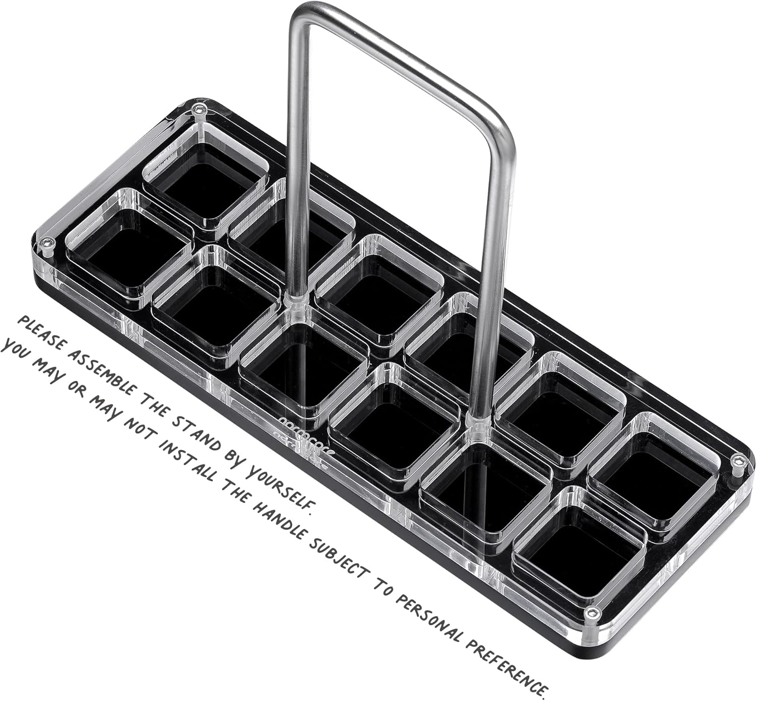 Normcore Single Dose Coffee Bean Storage Containers - Tubes Espresso Bean Cellars with Stand Hopper - One-Way Exhaust Valve - Capacity 25-28g - Lt Smoke Grey Normcore Single Dose Coffee Bean Storage Containers - Tubes Espresso Bean Cellars with Stand Hopper - One-Way Exhaust Valve - Capacity 25-28g - Lt Smoke Grey