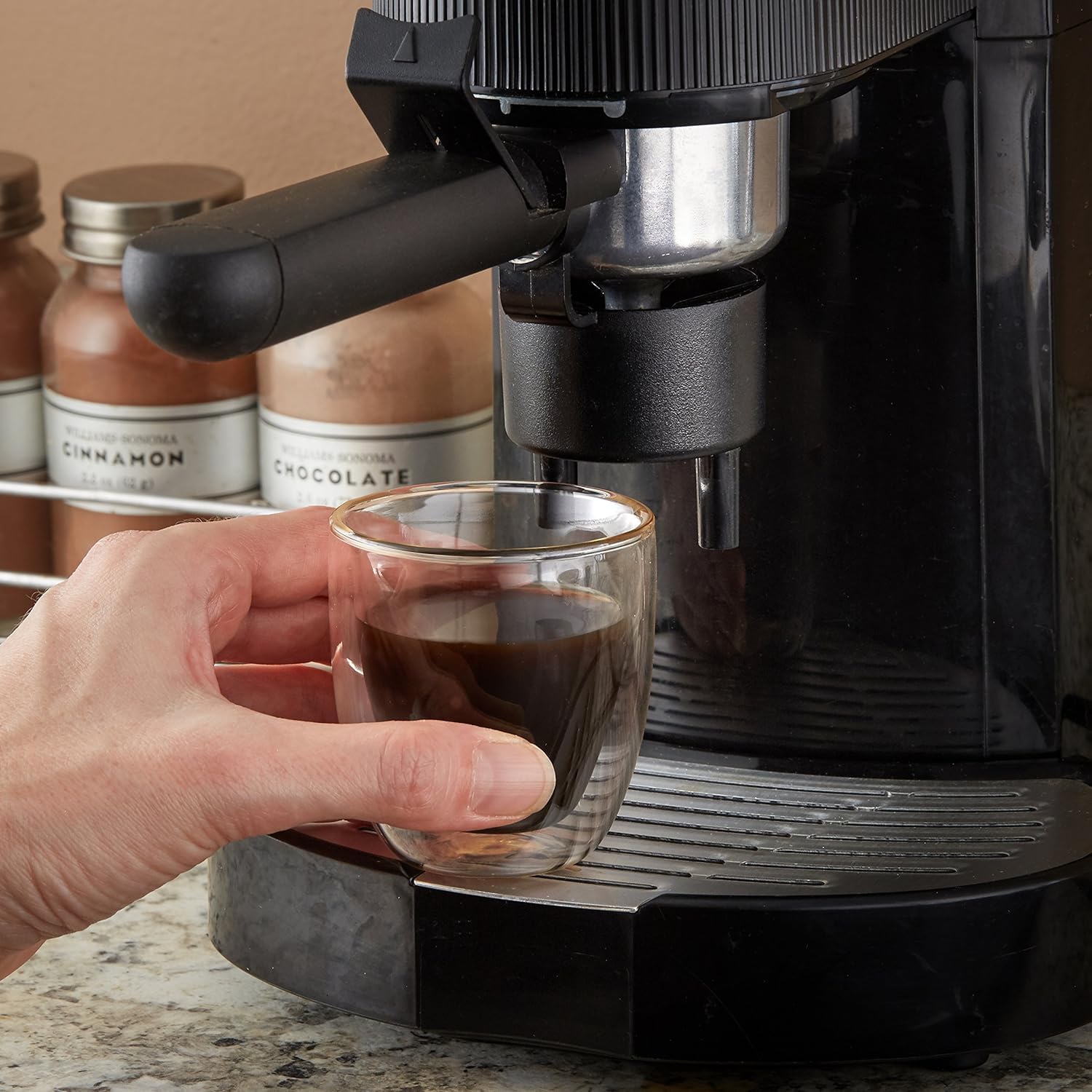 Glass Espresso Cups Set of - Double Walled Espresso Cup 2.7 OZ - Wide Italian Style Clear Doppio Espresso Cup - Double Espresso Cups - Espresso Accessories Small Double Wall Expresso Coffee Cup Glass Espresso Cups Set of - Double Walled Espresso Cup 2.7 OZ - Wide Italian Style Clear Doppio Espresso Cup - Double Espresso Cups - Espresso Accessories Small Double Wall Expresso Coffee Cup