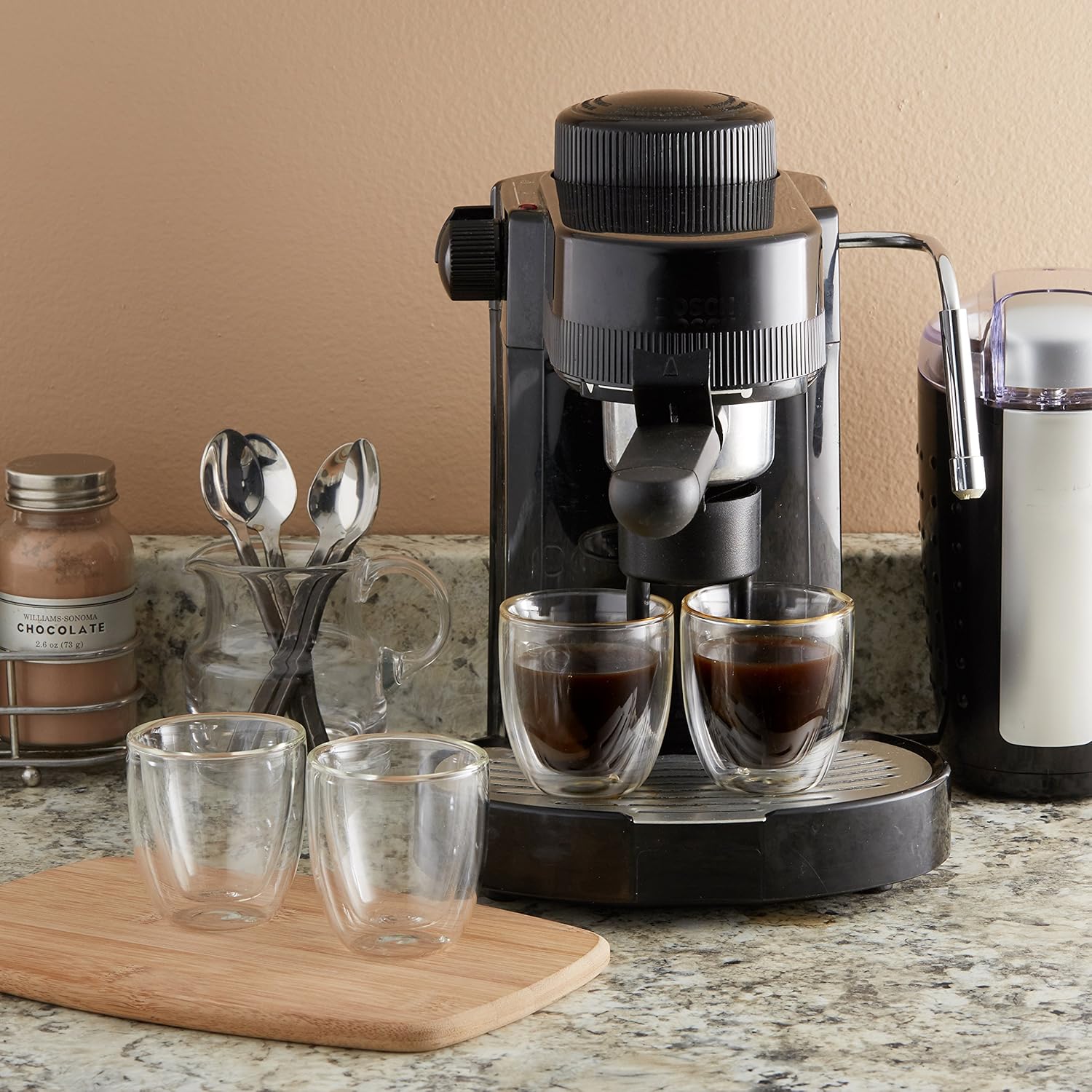 Glass Espresso Cups Set of - Double Walled Espresso Cup 2.7 OZ - Wide Italian Style Clear Doppio Espresso Cup - Double Espresso Cups - Espresso Accessories Small Double Wall Expresso Coffee Cup Glass Espresso Cups Set of - Double Walled Espresso Cup 2.7 OZ - Wide Italian Style Clear Doppio Espresso Cup - Double Espresso Cups - Espresso Accessories Small Double Wall Expresso Coffee Cup