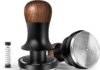 MHW-3BOMBER 54mm Espresso Tamper – 3 Spring Loaded Coffee Tamper with 15lb / 30lbs Replacement Springs – Barista Calibrated Tamper with Sound Feedback – Compatible with 53/54mm Portafilter T6173T-OS