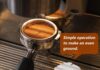 51mm Adjustable Espresso Coffee Distributor,Espresso Distribution Tool with 4 Angled Slopes Fits 51mm Bottomless Portafilter
